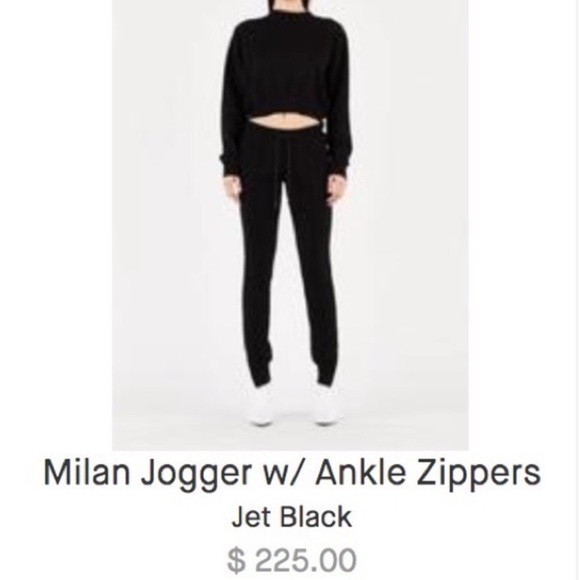 Cotton Citizen Pants - Cotton Citizen Milan jet black sweatpants XS